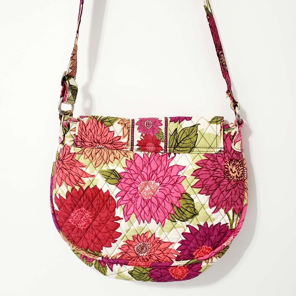 Vera Bradley Hello Dahlia Quilted Crossbody Bag - Picture 3 of 10